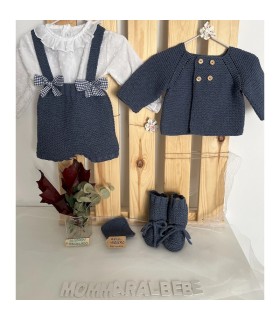 CONJUNTO VAQUERO CON BLUSA PLUMETI