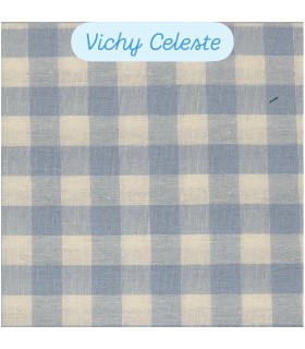 BOLSA DE NACIMIENTO VICHY AZUL