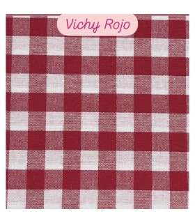 CAPA DE BAÑO MAS TOALLITA VICHY ROSA