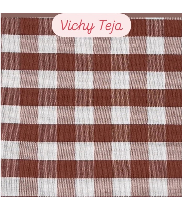 CAPA DE BAÑO MAS TOALLITA VICHY ROSA