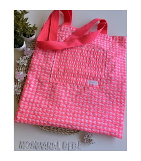 TOTE BAG CALPE ROSA FLUOR