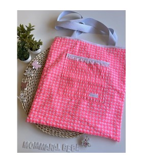 TOTE BAG BENIDORM ROSA FLÚOR
