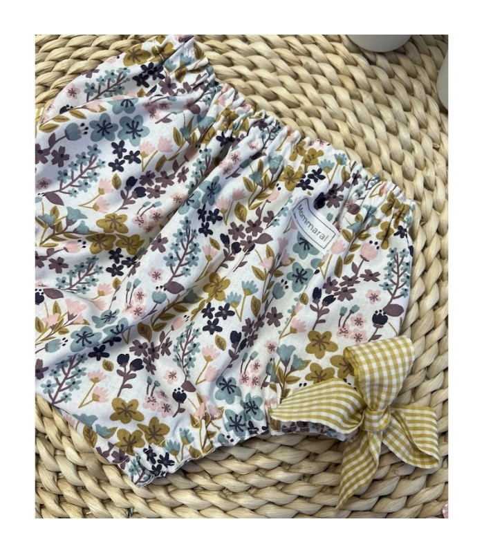 CULETIN FLORES LILAS LAZO CAMEL