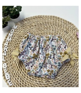 CULETIN FLORES LILAS LAZO CAMEL