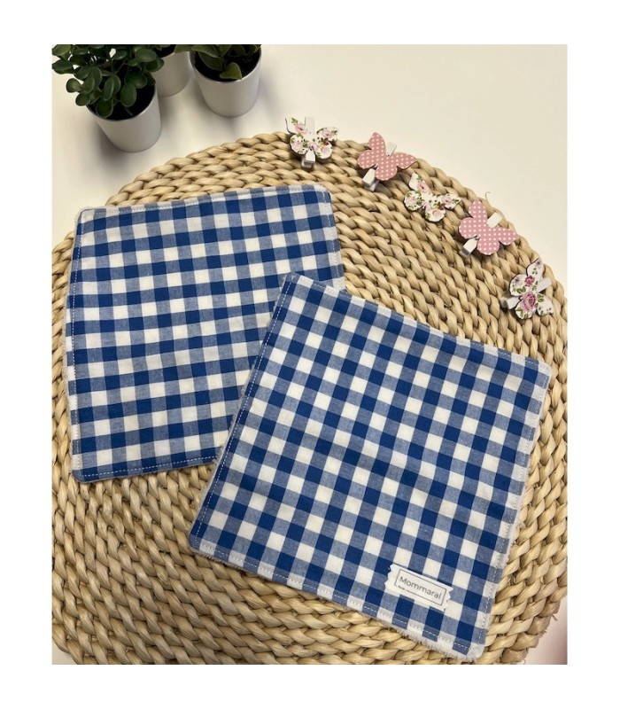 TOALLITAS MULTIUSOS VICHY AZUL