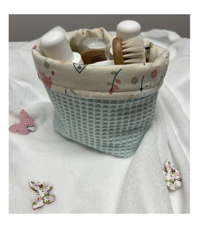 CESTA DE BAÑO GATITO
