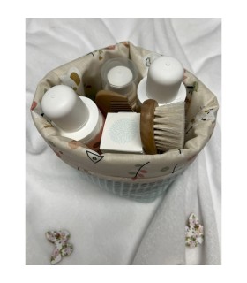 CESTA DE BAÑO GATITO