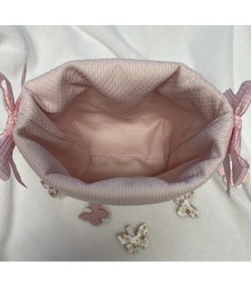 CESTA DE BAÑO NUBE ROSA