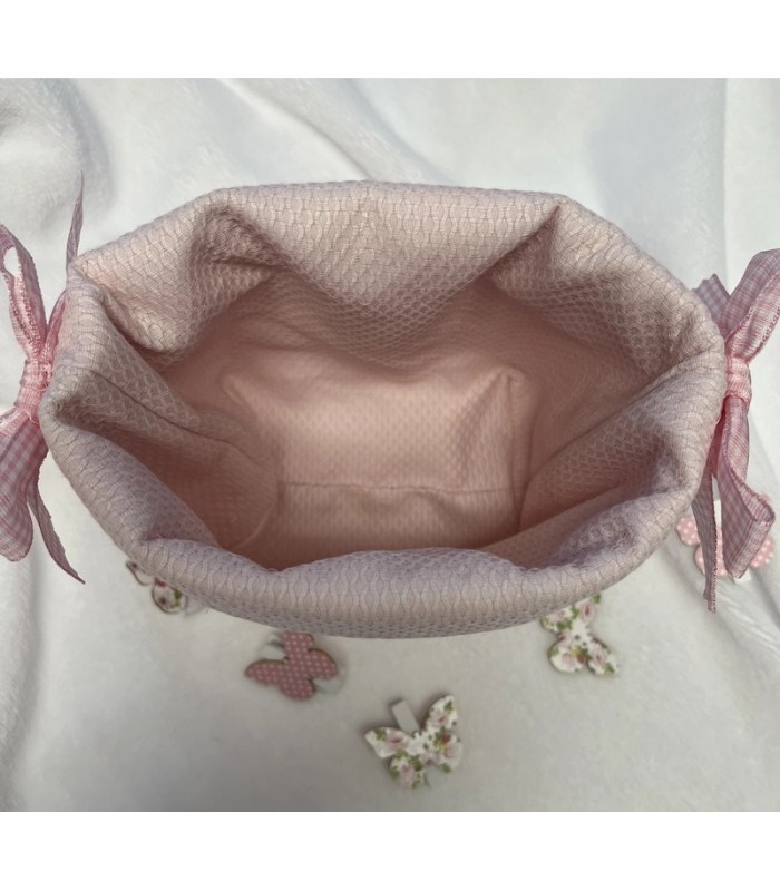 CESTA DE BAÑO NUBE ROSA