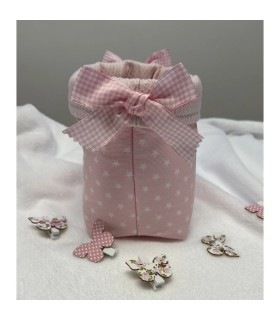 CESTA DE BAÑO NUBE ROSA