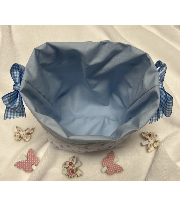 CESTA DE BAÑO NUBE AZUL