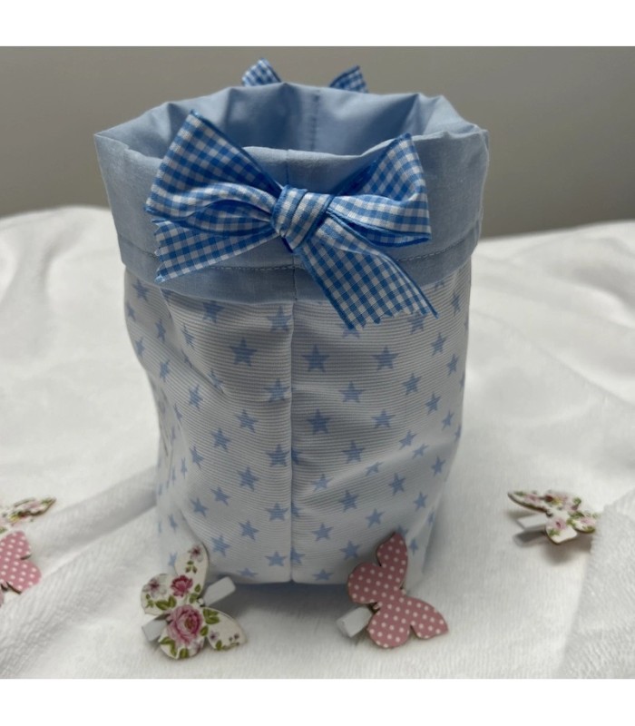 CESTA DE BAÑO NUBE AZUL