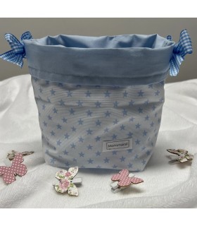 CESTA DE BAÑO NUBE AZUL