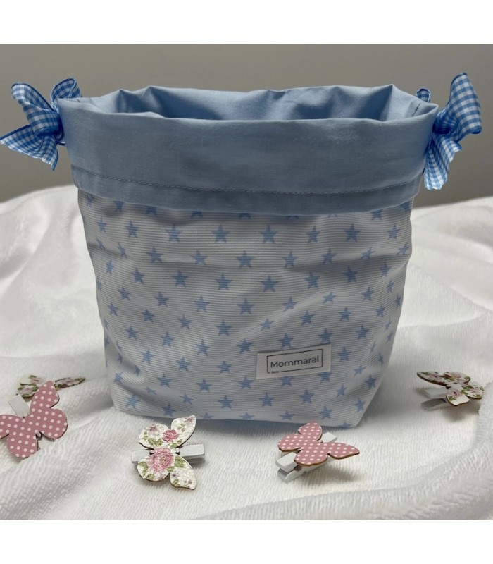 CESTA DE BAÑO NUBE AZUL