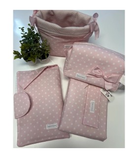 CONJUNTO ESTRELLITAS ROSA