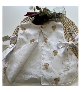 BABERO IMPERMEABLE RATONCITOS
