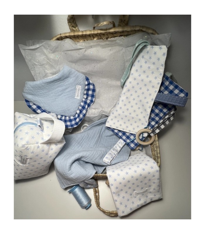 MALETA MIMBRE ESTRELLAS