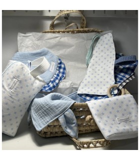 MALETA MIMBRE ESTRELLAS