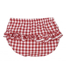 CULETÍN CUADROS VICHY NEGROS | MOMMARAL